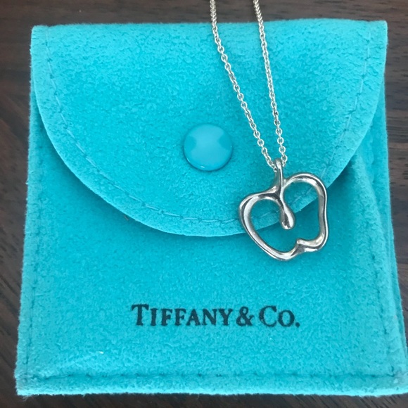 apple necklace tiffany's